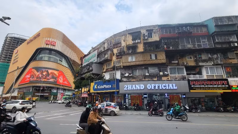 Nút giao phố Chùa Bộc-Phạm Ngọc Thạch-Tôn Thất Tùng (Hà Nội) sẽ được quy hoạch theo hướng gắn kết các khu chung cư trong khu vực.