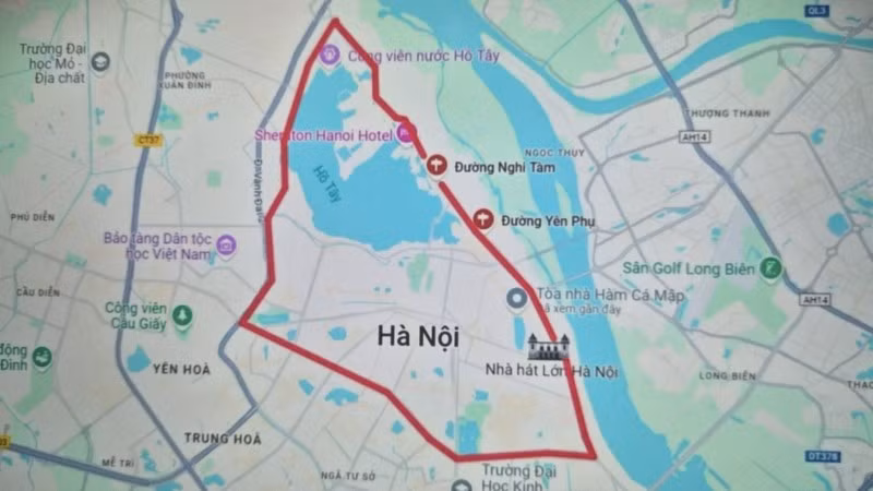 Từ ngày 1/7/2026, thành phố Hà Nội thực hiện vùng phát thải thấp thí điểm tại một số khu vực trong Vành đai 1.