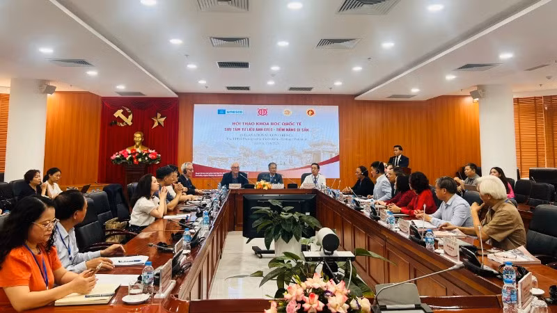 Toàn cảnh hội thảo khoa học quốc tế. 