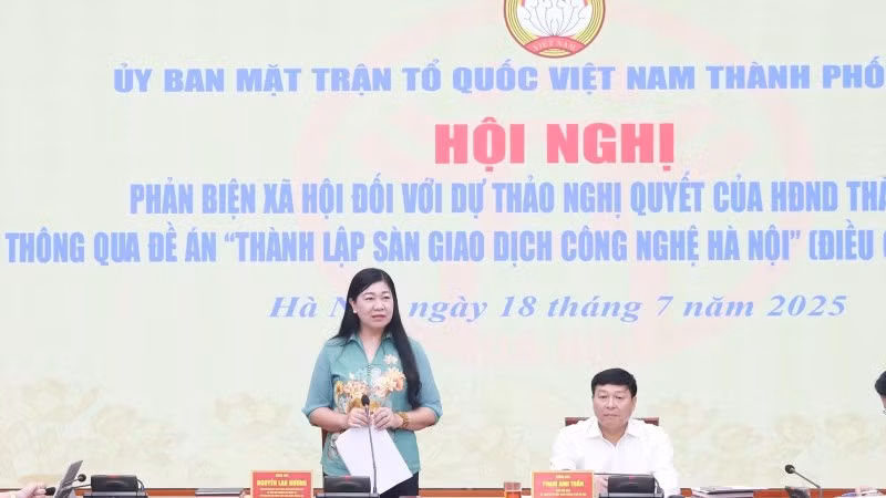 Công tác phản biện xã hội được Mặt trận Tổ quốc Việt Nam thành phố Hà Nội triển khai nghiêm túc, chất lượng, được dư luận xã hội đánh giá cao. 