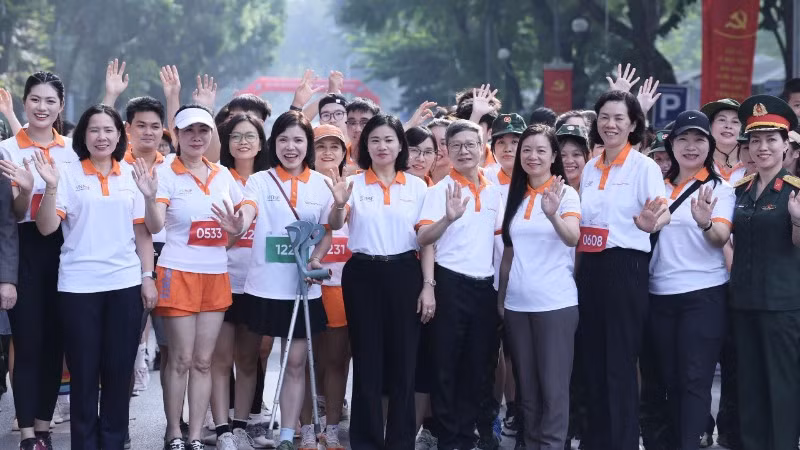 Mỗi bước chạy, mỗi hoạt động trải nghiệm sẽ là hành động thiết thực vì sức khỏe của bản thân và cộng đồng. 
