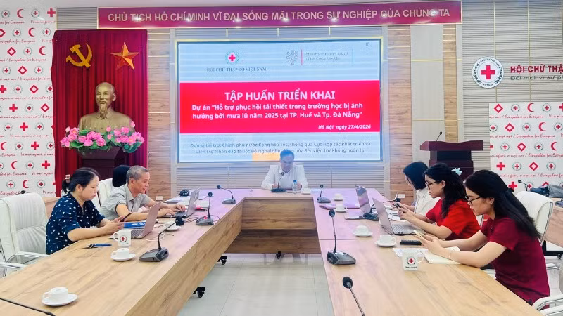 Toàn cảnh buổi tập huấn.