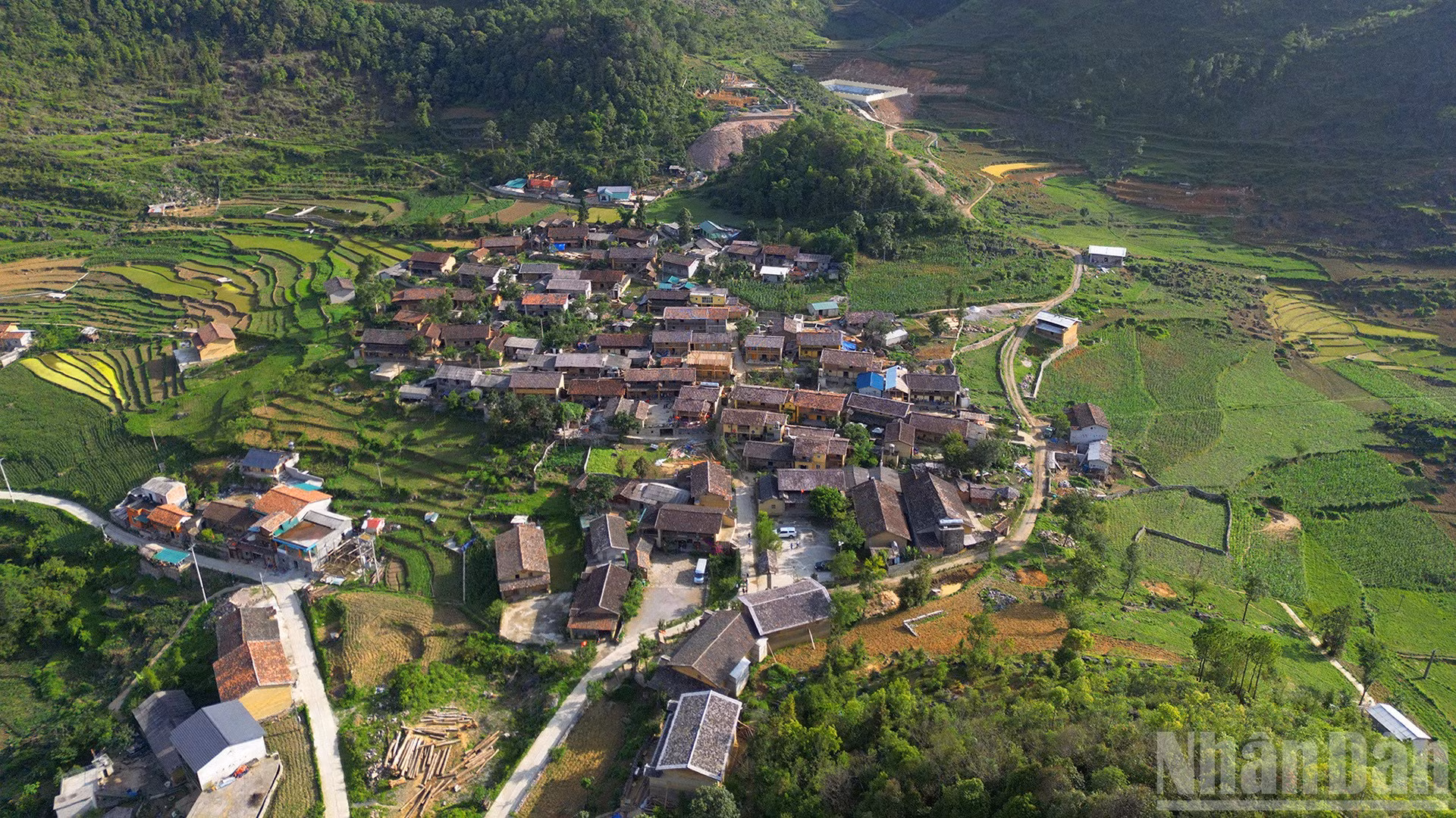 Làng Lô Lô Chải, Tuyên Quang. (Ảnh NGUYÊN-HÀO)