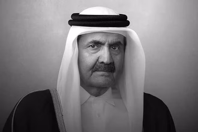 Cựu Quốc vương Qatar Sheikh Hamad bin Khalifa Al Thani. (Nguồn: X)