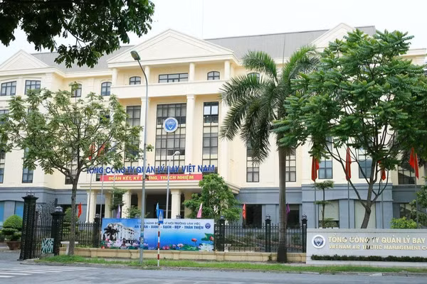Trụ sở Tổng công ty Quản lý bay Việt Nam tại số 37, phường Bồ Đề, thành phố Hà Nội. (Ảnh: VATM)