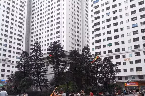 Tổ hợp chung cư Linh Đàm thuộc hệ sinh thái Mường Thanh. (Ảnh: Báo Nhân Dân)