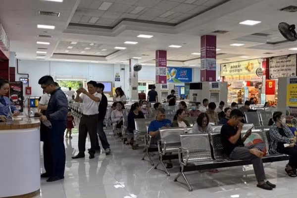 Hình ảnh tại Ga Hà Nội. (Ảnh: VNR)