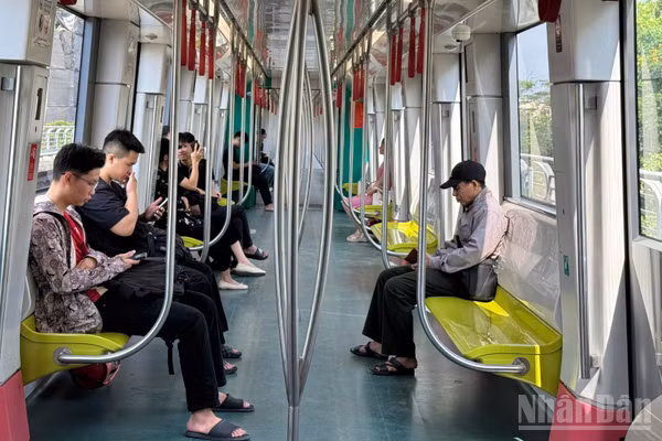 Hơn 400 lượt tàu/ngày cho cả 2 tuyến Cát Linh-Hà Đông và Nhổn-Cầu Giấy từ ngày 29/8-2/9.