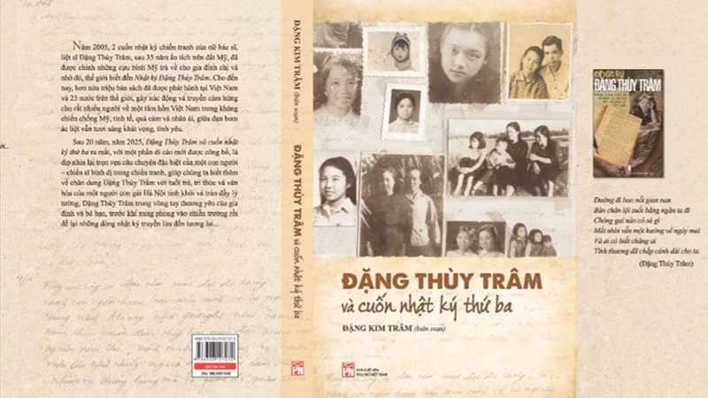 Bìa cuốn sách "Đặng Thùy Trâm và cuốn nhật ký thứ ba".