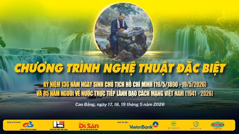 Chương trình nghệ thuật đặc biệt tôn vinh Chủ tịch Hồ Chí Minh tại Cao Bằng