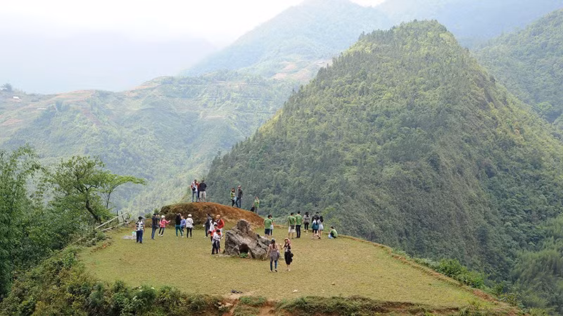Bản Cát Cát tại Sa Pa là điểm đến được nhiều du khách lựa chọn khi đến Lào Cai. (Ảnh KHÁNH AN)