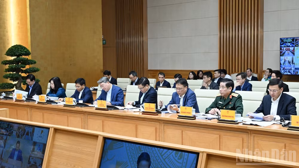 Các đại biểu tham dự hội nghị. (Ảnh: TRẦN HẢI)