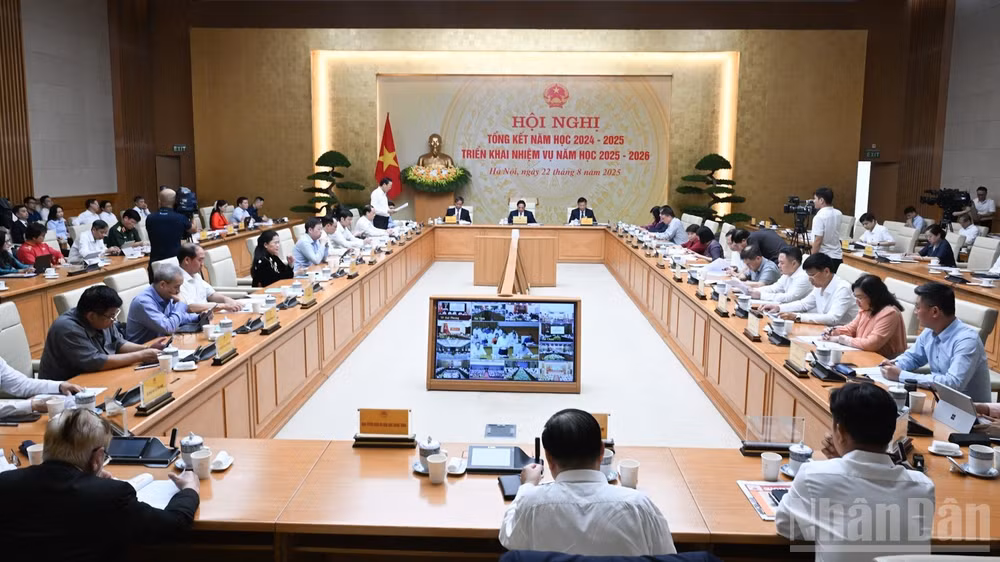 Quang cảnh hội nghị. (Ảnh: TRẦN HẢI)
