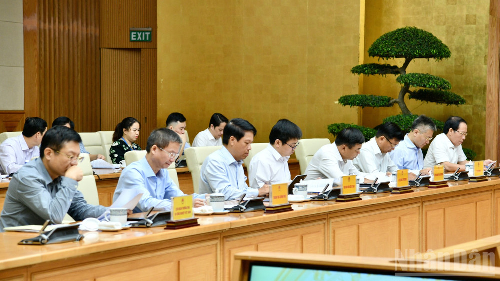 C&aacute;c đại biểu tham dự cuộc họp. (Ảnh: THANH GIANG)