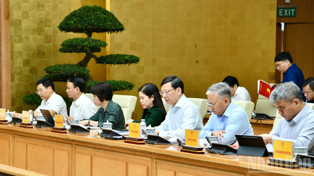 C&aacute;c đại biểu tham dự cuộc họp. (Ảnh: THANH GIANG)