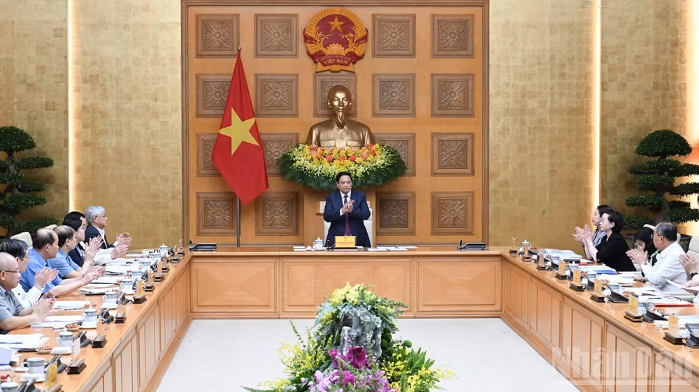 Quang cảnh Phiên họp thứ 14 của Hội đồng Thi đua-Khen thưởng Trung ương. (Ảnh: TRẦN HẢI)