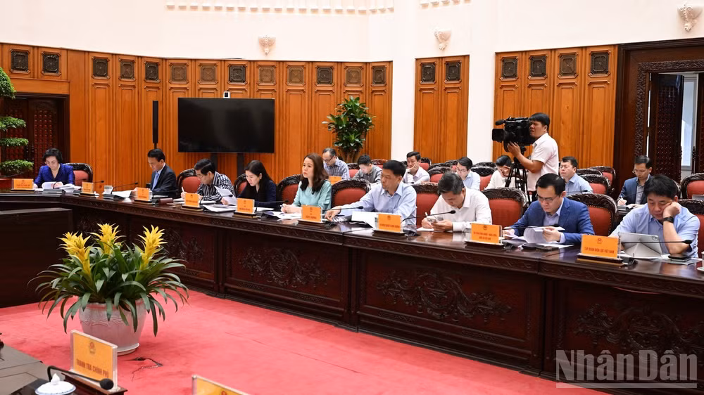 Các đại biểu tham dự cuộc họp. (Ảnh: Trần Hải)