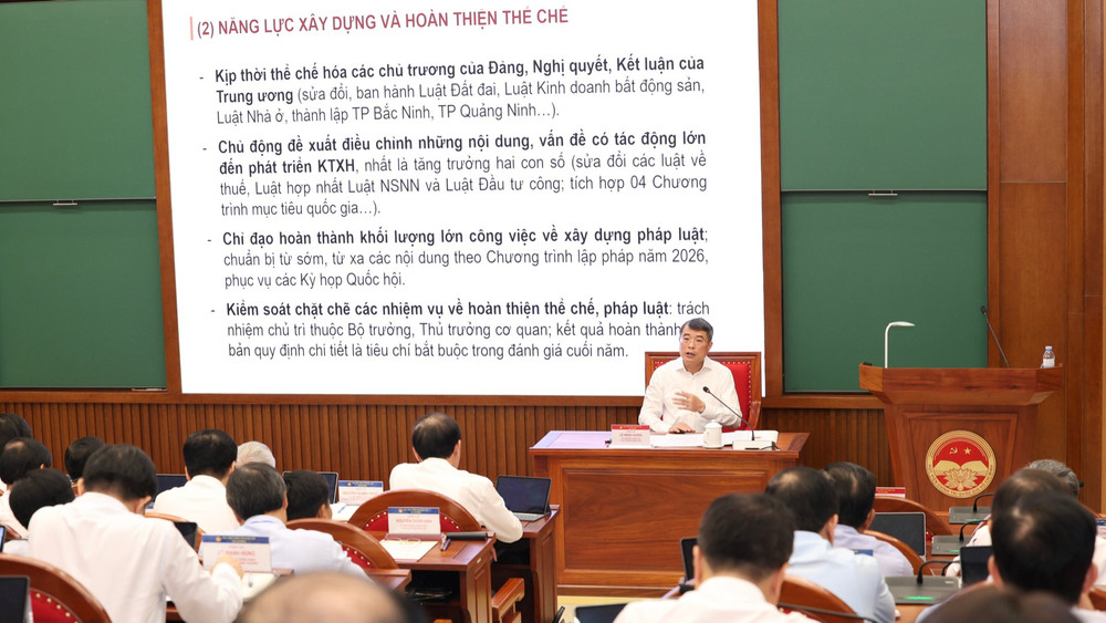 Quang cảnh buổi giảng b&agrave;i. (Ảnh: LẠI HOA)
