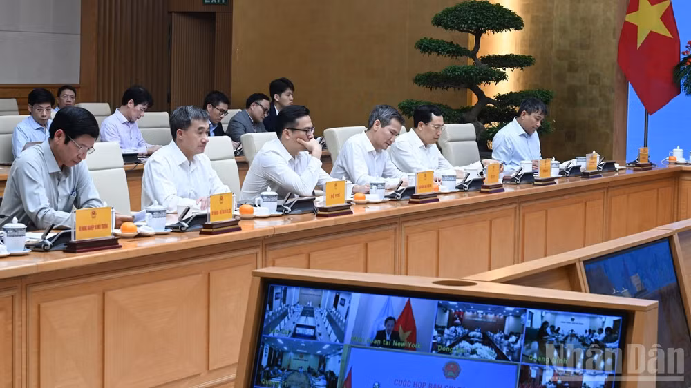 Các đại biểu tham dự cuộc họp. (Ảnh: Trần Hải)