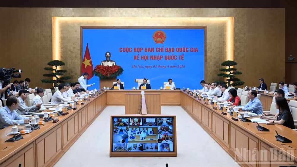 Quang cảnh cuộc họp. (Ảnh: Trần Hải)