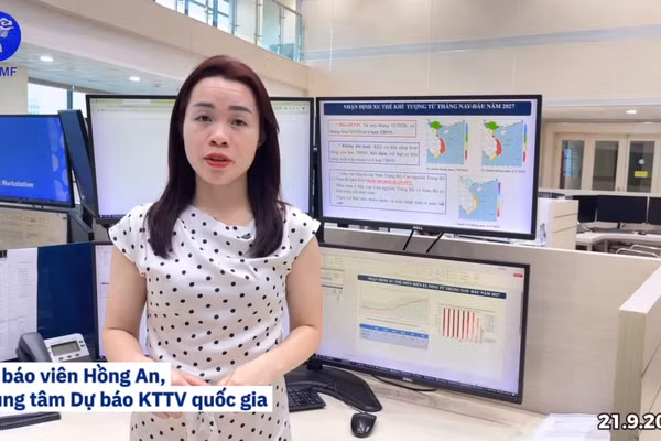 Dự báo viên Hồng An, Trung tâm Dự báo Khí tượng Thủy văn quốc gia nhận định xu thế thời tiết từ nay đến đầu năm 2027.