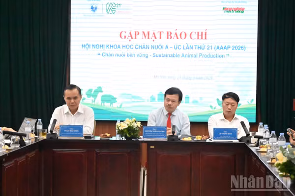 Ban tổ chức chia sẻ thông tin về Hội nghị Khoa học chăn nuôi Á-Úc lần thứ 21 (AAAP 2026).