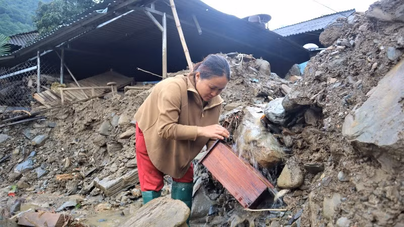 Năm 2025, người dân bản Ta Đo, xã Mường Típ, tỉnh Nghệ An hứng hai trận lũ quét chỉ trong một tuần.