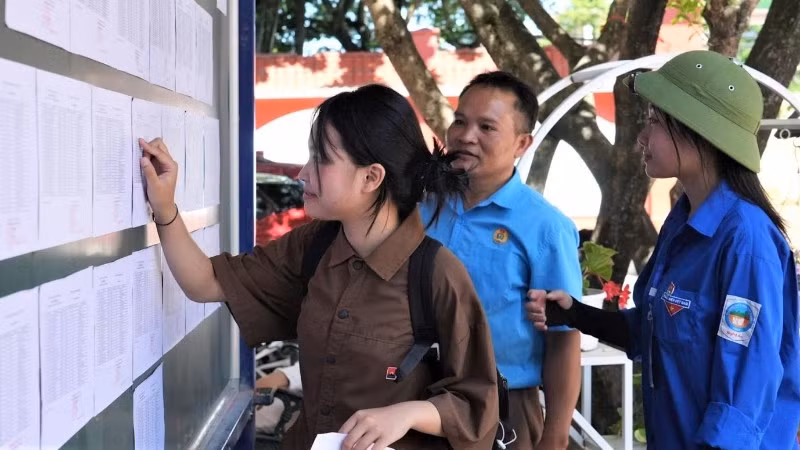 Ở khu vực Vinh, nếu được tăng chỉ tiêu, mỗi trường sẽ tăng từ 30 đến 50 chỉ tiêu. (Ảnh: NGUYỄN HÀ)