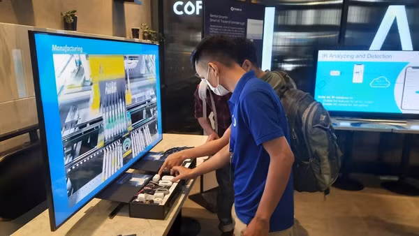 Trưng bày các giải pháp chuyển đổi số cho doanh nghiệp Thành phố Hồ Chí Minh. (Ảnh: CTV)
