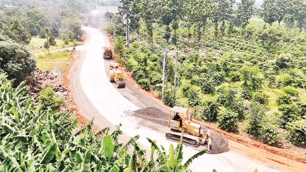 Tuyến đường ấp 6-7, xã Phú Vinh dự kiến hoàn thành đầu năm 2027.