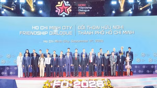 Các đại biểu tham dự Đối thoại Hữu nghị Thành phố Hồ Chí Minh lần thứ 3, năm 2026.