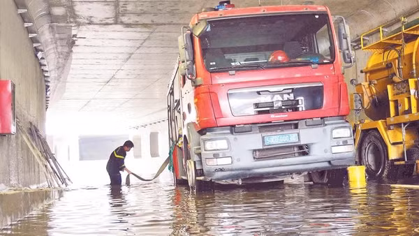 Mùa mưa năm nay, Thành phố Hồ Chí Minh ghi nhận điểm ngập mới tại hầm chui nút giao An Phú.