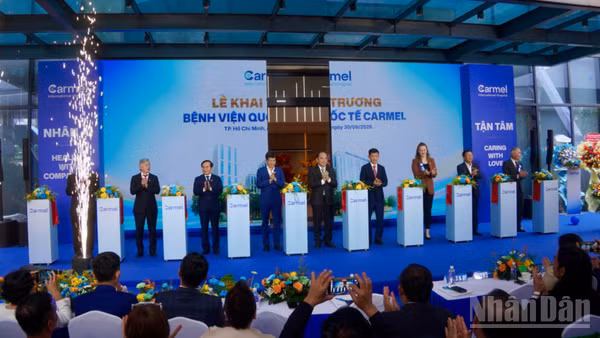 Năng lực hệ thống y tế Thành phố Hồ Chí Minh được bổ sung một bệnh viện mới. (Ảnh: KHANG ANH)