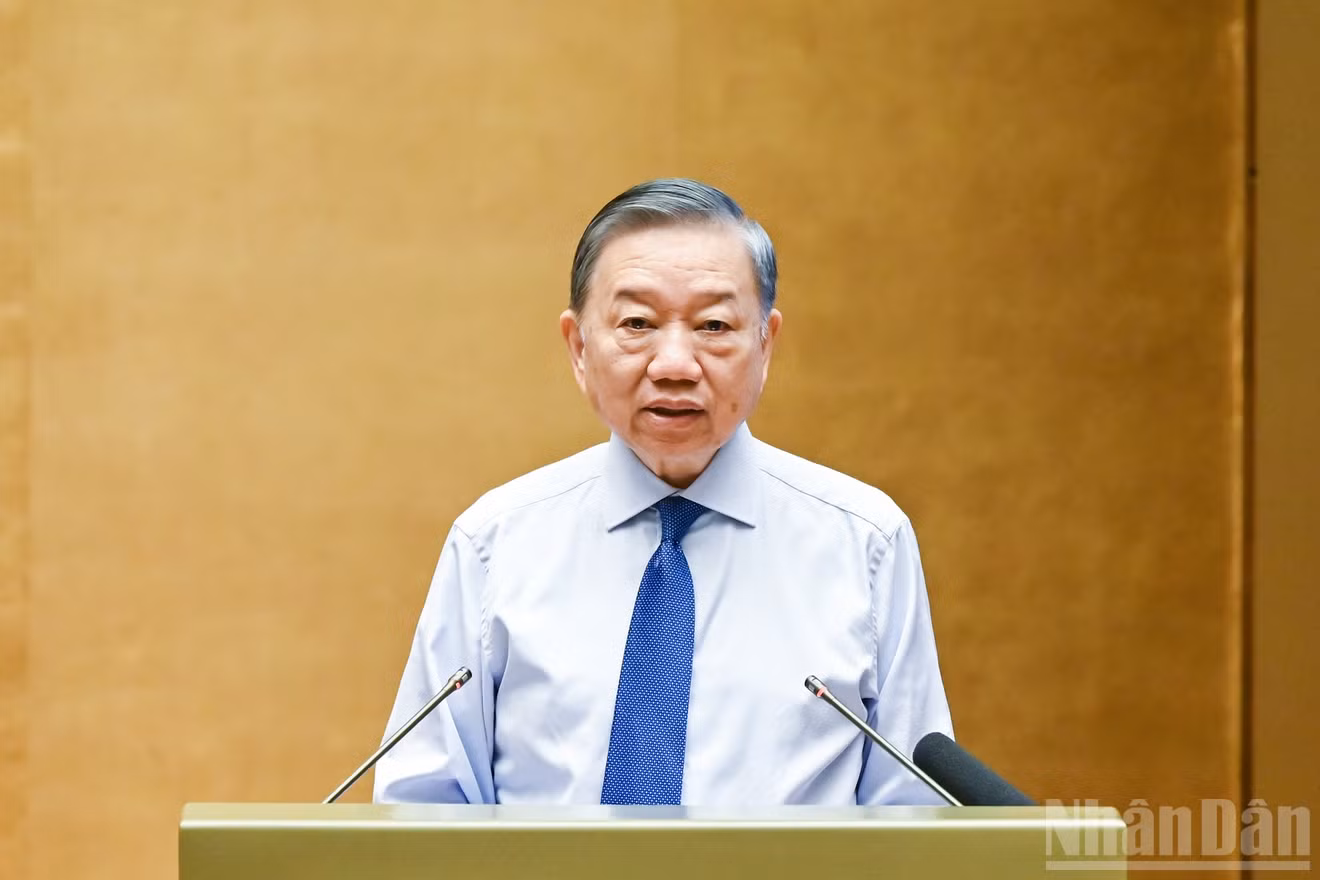 Tổng Bí thư, Chủ tịch nước Tô Lâm. (Ảnh: DUY LINH)