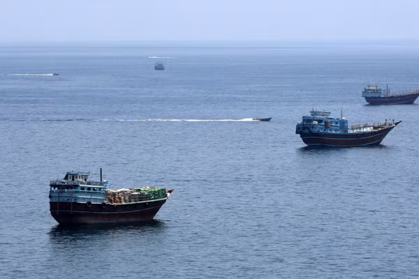 Eo biển Hormuz. Ảnh: THX/TTXVN.