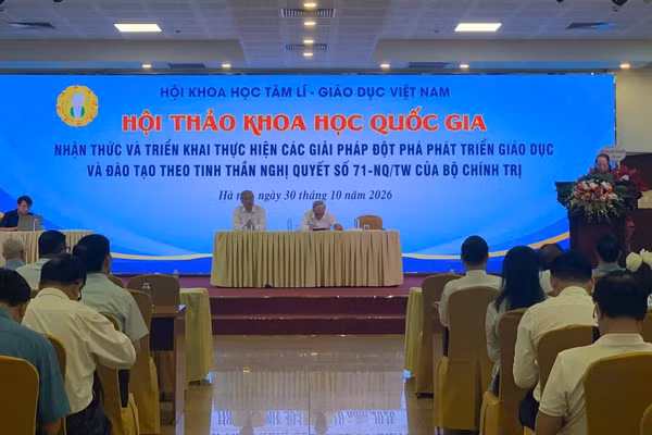 Quang cảnh hội thảo. (Ảnh: Thanh Huyền)