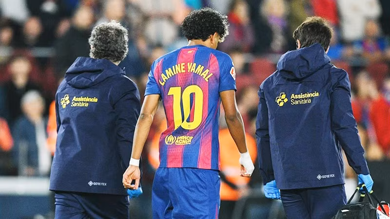Lamine Yamal sẽ phải chạy đua với thời gian để kịp bình phục dự World Cup 2026.