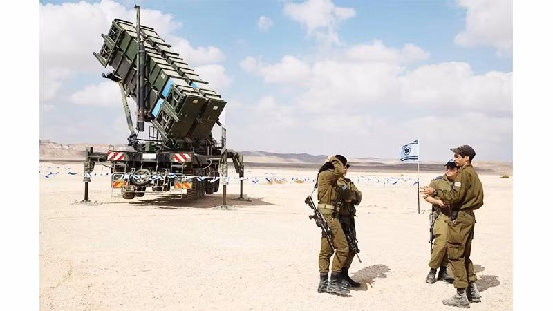 Quân đội Israel triển khai khí tài trong xung đột với Iran. Ảnh: GETTY IMAGES
