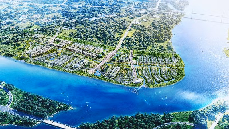 Phối cảnh khu đô thị du lịch Đại Phước (Đồng Nai).