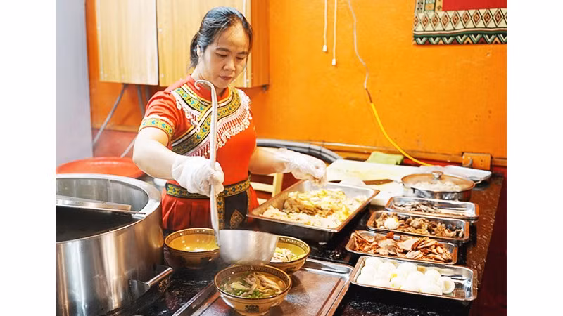 Phở Ngô Sapa. Ảnh: NAM NGUYỄN