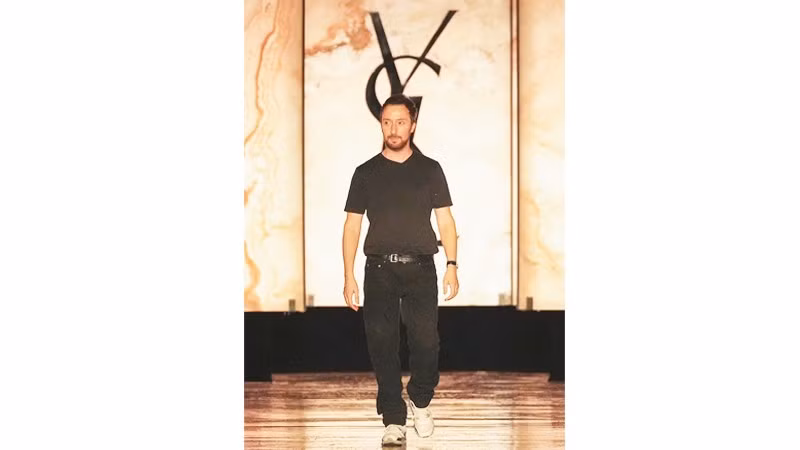 10 năm của Vaccarello tại Saint Laurent