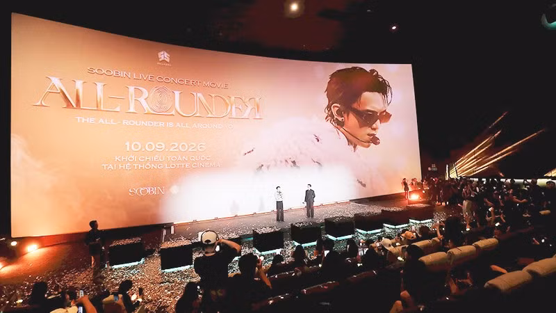Buổi công chiếu phim concert của SOOBIN.