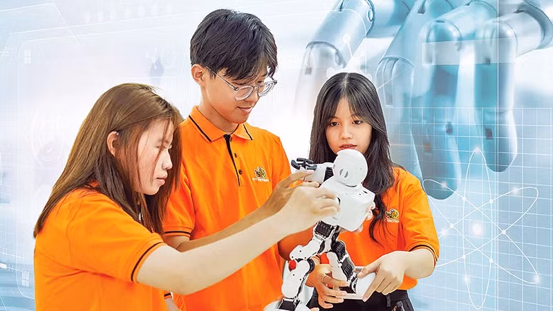 Nhiều trường bổ sung các chương trình liên quan đến trí tuệ nhân tạo, khoa học dữ liệu. Ảnh: TRƯỜNG ĐẠI HỌC FPT