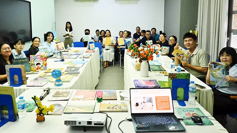 Ngày hội Sách tranh Thiếu nhi đầu tiên tại Việt Nam
