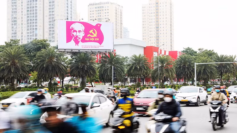 Đại hội XIV của Đảng tạo động lực, niềm tin để toàn Đảng, toàn dân, toàn quân chung sức, đồng lòng hiện thực hóa các mục tiêu đã đề ra. Ảnh: ANH QUÂN