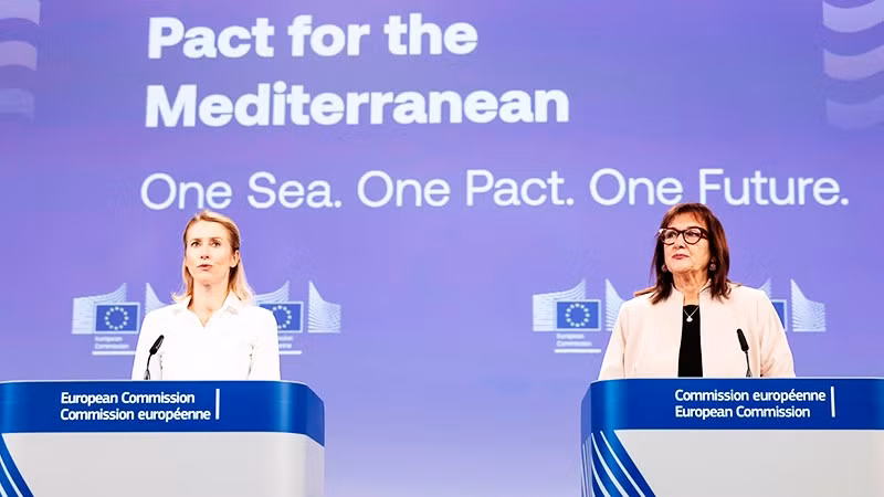 EUC công bố Hiệp ước Địa Trung Hải sau khi phê chuẩn ngày 20/11. Ảnh: EU NEWS