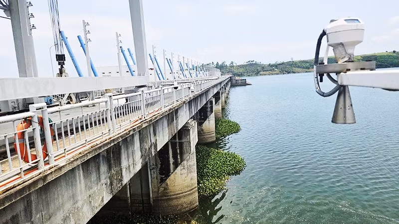 Thủy điện Ba Hạ, nơi nhiều người cho rằng có tác động không nhỏ tới lũ lụt vùng hạ du Đắk Lắk năm 2025. Ảnh: PHẠM PHƯỜNG