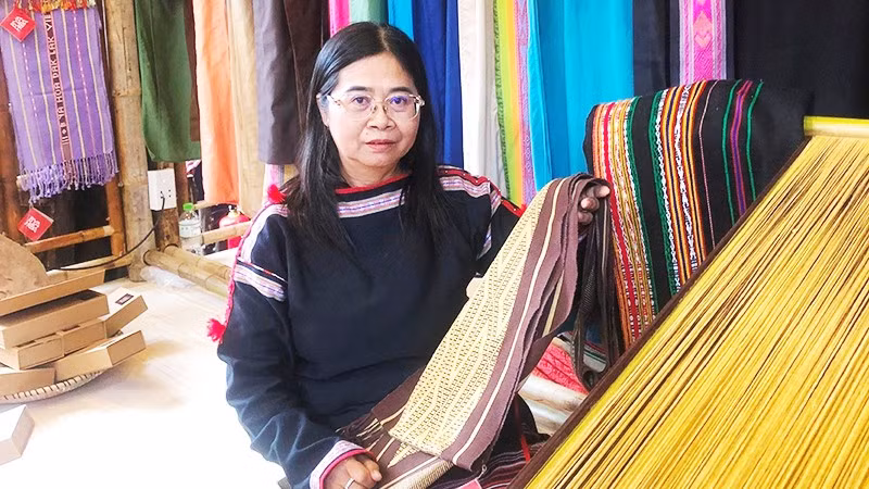 Chị H’Kim Hoa Byă.