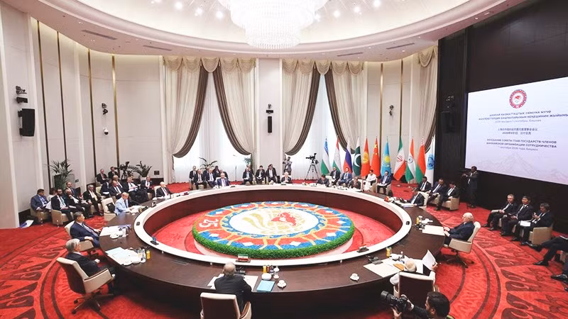 Hội nghị cấp cao SCO diễn ra tại Bishkek. Ảnh: TASS