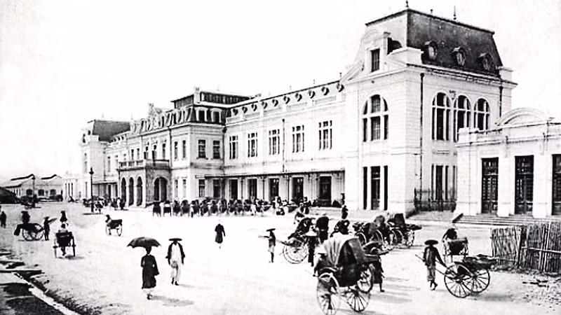 Ga Hàng Cỏ. Ảnh tư liệu